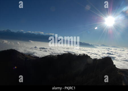 Kalinchowk, voyage au Népal Banque D'Images