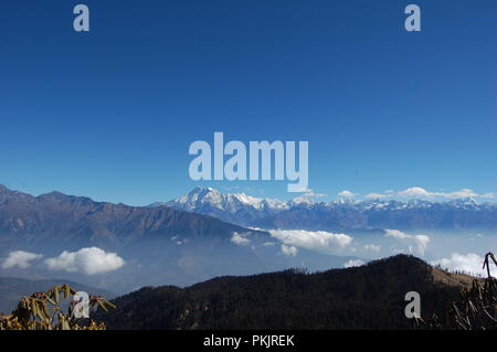 Kalinchowk, voyage au Népal Banque D'Images