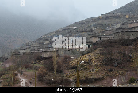 Village de Taghia Haut Atlas Banque D'Images