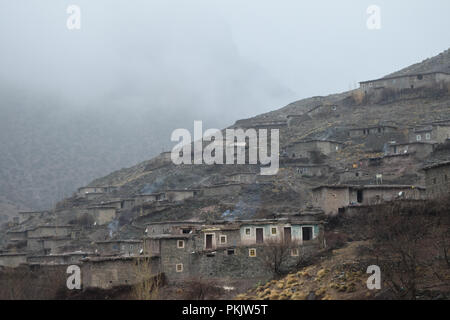 Village de Taghia Haut Atlas Banque D'Images