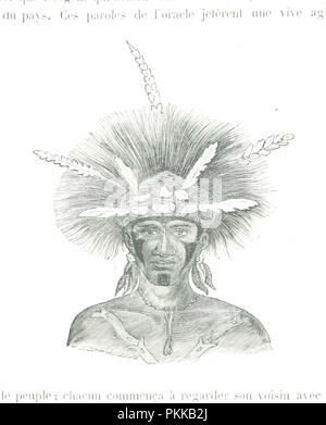 Libre à partir de la page 184 de "L'Afrique Sauvage, nouvelles excursions au pays de Ashangos . Édition française . augmentée' . Banque D'Images