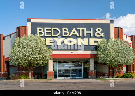 Fort Collins, CO, USA - 30 Avril 2018 : Bed Bath & Beyond Inc. (également B3) est une chaîne de magasins de vente au détail de marchandises domestiques dans les États-Unis, le Canada et le Mexique Banque D'Images