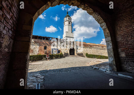 La porte de la forteresse de Kalemegdan, Belgrade Banque D'Images