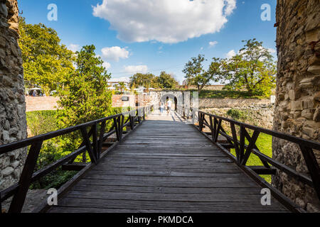 La forteresse de Kalemegdan à Belgrade Banque D'Images