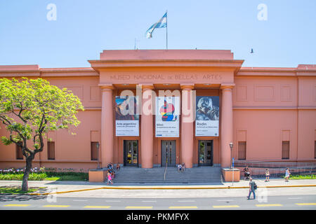 Museo Nacional de Bellas Artes, Buenos Aires, Buenos Aires, Argentine Banque D'Images