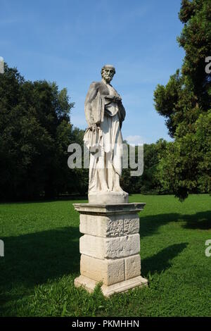 Querini Park dans la ville de Vicenza, Italie Banque D'Images