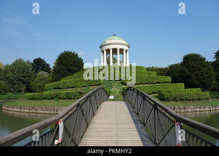 Querini Park dans la ville de Vicenza, Italie Banque D'Images