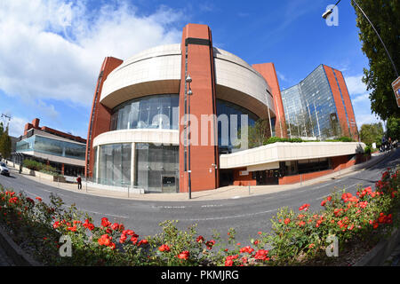 Lits rose par harrogate conference centre france Banque D'Images