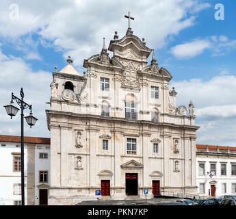 Nouvelle cathédrale de Coimbra (Sé Nova de Coimbra, Coimbra, Portugal) Banque D'Images