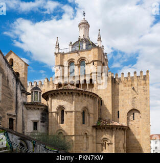 Vieille Cathédrale de Coimbra (Se Velha de Coimbra, Coimbra, Portugal) Banque D'Images