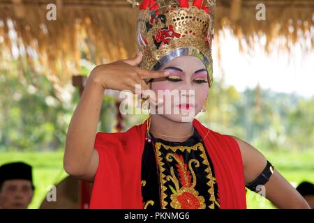 Le gamelan est la musique traditionnelle du centre et l'Est de Java et Bali Banque D'Images