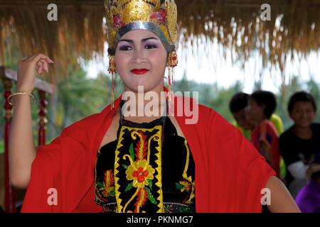 Le gamelan est la musique traditionnelle du centre et l'Est de Java et Bali Banque D'Images