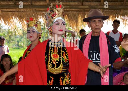 Le gamelan est la musique traditionnelle du centre et l'Est de Java et Bali Banque D'Images