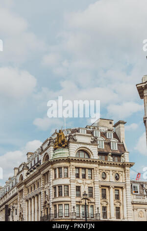 Londres, Royaume-Uni - 23 août 2018 : l'architecture au centre de Londres dans Piccadilly Banque D'Images