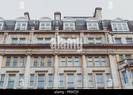 Londres, Royaume-Uni - 23 août 2018 : l'architecture au centre de Londres dans Piccadilly Banque D'Images