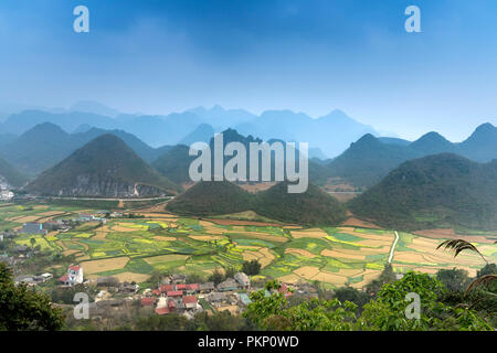 La fée de la montagne est située dans double fils Tam ville, Quan Ba District, Province de Ha Giang, Vietnam Banque D'Images