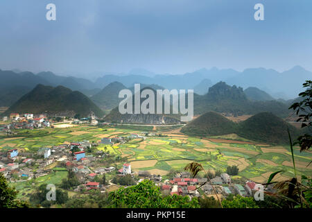 La fée de la montagne est située dans double fils Tam ville, Quan Ba District, Province de Ha Giang, Vietnam Banque D'Images