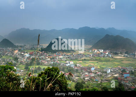 La fée de la montagne est située dans double fils Tam ville, Quan Ba District, Province de Ha Giang, Vietnam Banque D'Images