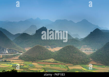 La fée de la montagne est située dans double fils Tam ville, Quan Ba District, Province de Ha Giang, Vietnam Banque D'Images