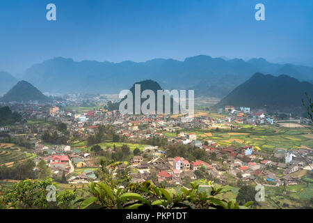 La fée de la montagne est située dans double fils Tam ville, Quan Ba District, Province de Ha Giang, Vietnam Banque D'Images