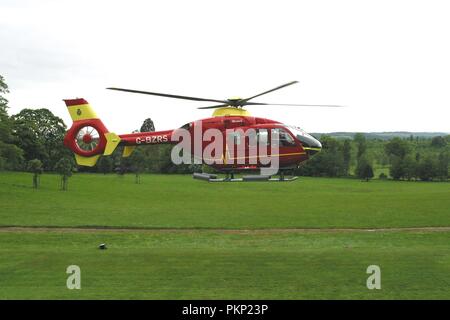 WEST MIDLANDS AIR AMBULANCE Banque D'Images