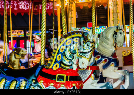 Bushnell Park Carousel   Hartford, Connecticut, USA Banque D'Images