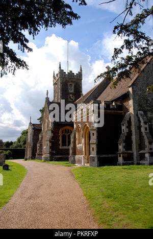 Eglise St Mary Magdalene, Sandringham, Norfolk Banque D'Images