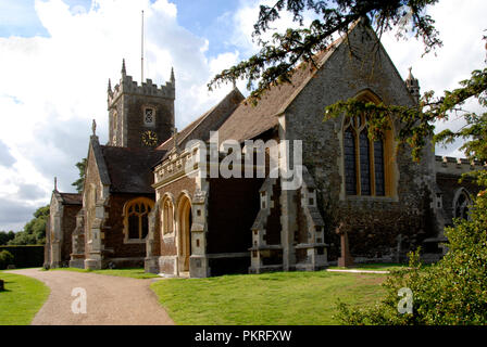 Eglise St Mary Magdalene, Sandringham, Norfolk Banque D'Images