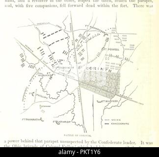 Libre à partir de la page 530 de "Histoire illustrée de la guerre de Sécession aux États-Unis d'Amérique. Par B. J. Lossing. Illustré par plusieurs centaines de gravures sur bois, par Lossing et Barritt, etc' . Banque D'Images