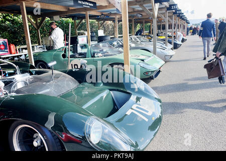 Septembre 2018 - Goodwood Revival week-end Banque D'Images