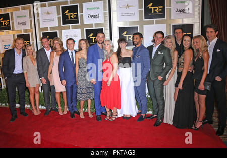 Las Vegas, Nevada, États-Unis. 14 septembre 2018. 14 septembre 2018 - Las Vegas, Nevada- Las Vegas Golden Kights. La Fondation Tyler Robinson 5e gala annuel Rise Up au Caesars Palace. Crédit photo : MJT/Admedia Banque D'Images