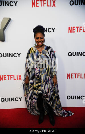 Los Angeles, USA. 31 Dec, 2008. Lalah Hathaway assister à la Netflix 'Quincy" Los Angeles premiere at Linwood Dunn Theatre le 14 septembre 2018 à Los Angeles, Californie Crédit : l'accès Photo/Alamy Live News Banque D'Images