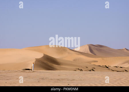 Les dunes de Swakopmund en Namibie Banque D'Images