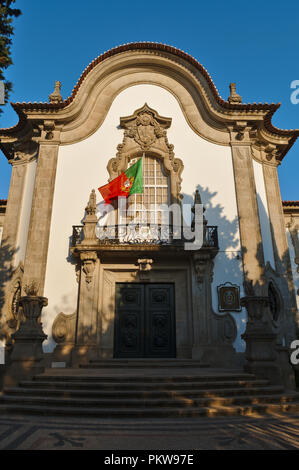 Façade de l'ambassade portugaise à Séville. Andalousie, Espagne Banque D'Images