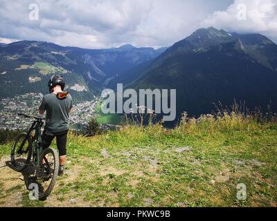 MTB en France Banque D'Images