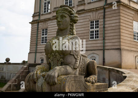 'Eremitagen'. Petit palais dans Jaegersborg Dyrehave au nord de Copenhague, au Danemark. Construit par l'architecte 1734-36 Lauritz de Thura pour King Christian 6. L Banque D'Images