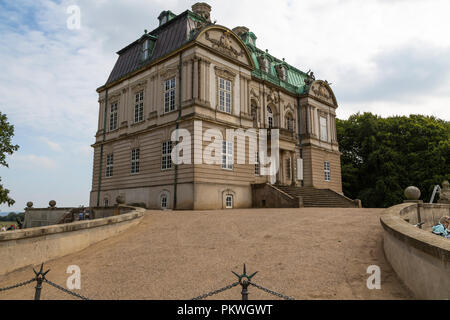 'Eremitagen'. Petit palais dans Jaegersborg Dyrehave au nord de Copenhague, au Danemark. Construit par l'architecte 1734-36 Lauritz de Thura pour King Christian 6. L Banque D'Images