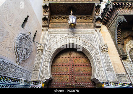 Mosquée et Mausolée Sidi Ahmed Tijani à Fez, Maroc Banque D'Images