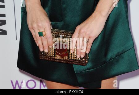 Los Angeles, CA. 15 Sep, 2018. Kristen Bell pour des arrivées au National Women's History Museum 7th Annual Women Making History Awards, le Beverly Hilton, Los Angeles, CA Septembre 15, 2018. Credit : Elizabeth Goodenough/Everett Collection/Alamy Live News Banque D'Images