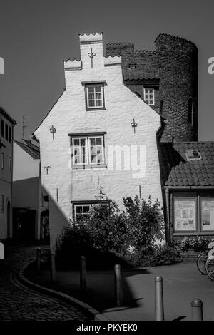 Anciennement comme ville libre hanséatique, un état indépendant, Lübeck est maintenant, en termes de taille, la plus grande ville dans la région de Schleswig Holstein. Banque D'Images