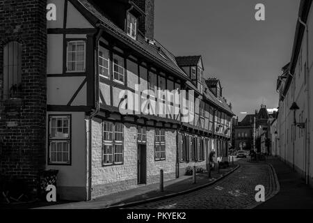 Anciennement comme ville libre hanséatique, un état indépendant, Lübeck est maintenant, en termes de taille, la plus grande ville dans la région de Schleswig Holstein. Banque D'Images