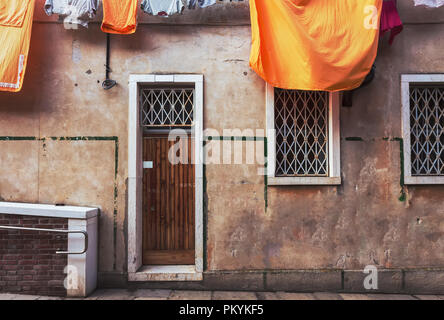 Papier peint couleur vue de Venise, Italie Banque D'Images