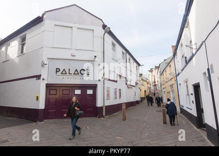 La discothèque Palace, Barnstaple, Devon, UK Banque D'Images