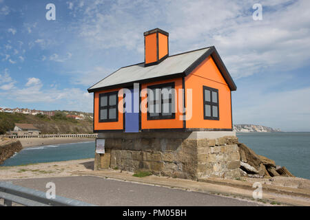 Holiday Home par Richard Woods, Folkestone Banque D'Images