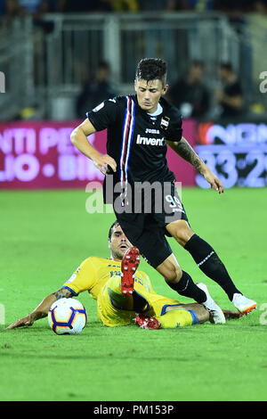 Rome, Italie. 16 Sep, 2018. Serie A Football Frasinone Sampdoria-Frosinone vs 15-09-2018 dans l'image Dawo Kownacki Photographe01 Photo Credit : agence photo indépendante/Alamy Live News Banque D'Images