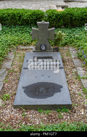 La tombe de la Reine Eleonore Reuss dans'église de Boyana, village médiéval, Église orthodoxe bulgare, Sofia, Bulgarie. Banque D'Images