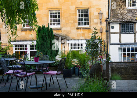 Chipping Campden Cotswold bâtiments en pierre, Angleterre. Banque D'Images