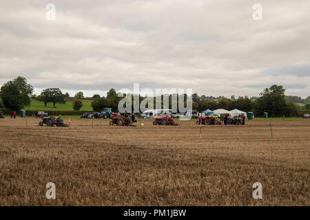 Le North Somerset Vintage tracteur de labour, de mâcher de Stoke, Bristol 2018 Banque D'Images