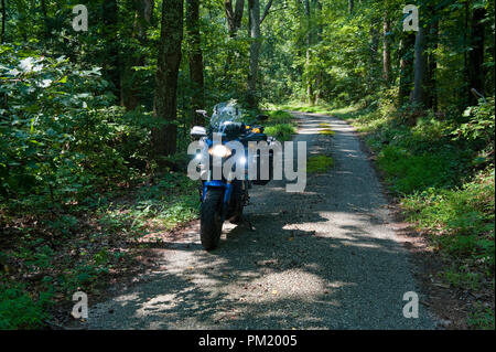 États-unis - 2013 : tournée de l'aventure en moto est la plus forte croissance de l'industrie de la motocyclette. (Photo par Douglas Graham/Wild Light Banque D'Images