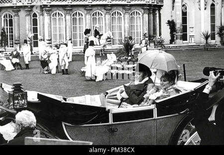 Barbra Streisand pendant le tournage de "par temps clair, on peut voir Pour Toujours' mars 1969. Référence de fichier #  1194 036THA Banque D'Images